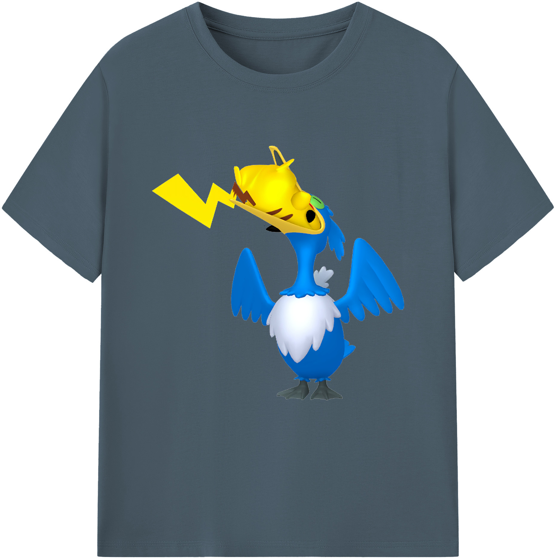 （画像用） ポケットモンスター Pokémon 綿100％半袖Tシャツ（フロントプリント）